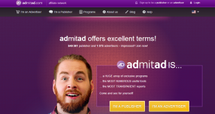 AdmitAd cpa affiliate network - Home Page
