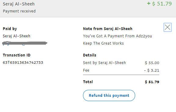 adz2you payment proof